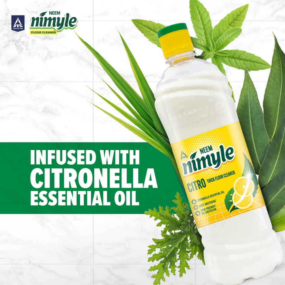 Nimyle Citro Floor Cleaner | Citronella + Neem | Skin Friendly