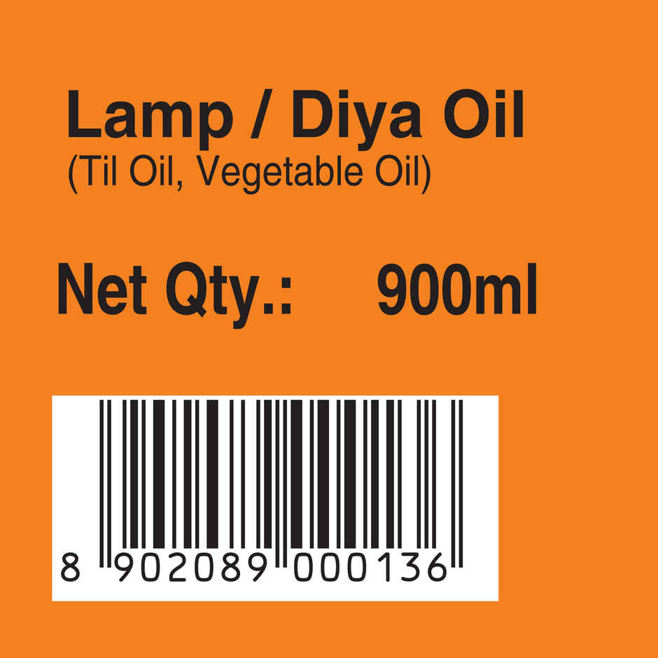 Mangalmai Pooja Oil Til & Veg Oil Blend for Smokeless Diya Light Bottle