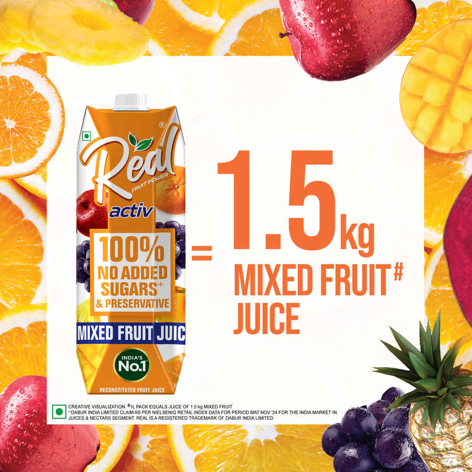 Dabur Real Activ Mixed Fruit Juice Combo