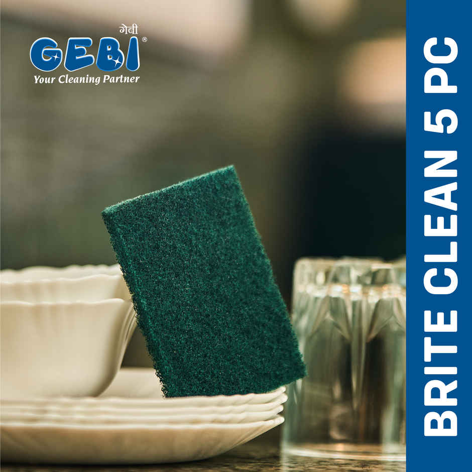 Gebi Brite Clean Super Scrubber - 7.5 x 10 cm