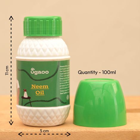 Ugaoo Neem Oil Spray For Plants & Garden-Highly Effective On Plant Insects Aquatic Plant Fertilizer