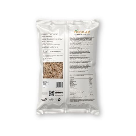 Popular Essentials Jeera/Cumin Seeds