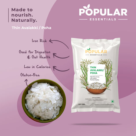 Popular Essentials Thin Poha | Avalakki