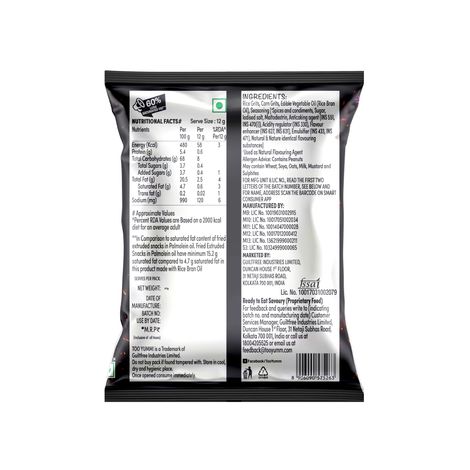 Too Yumm! Bhoot Karare Spicy Chilli Flavour Crisps | No Palm Oil Snacks