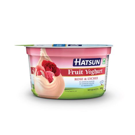 Hatsun Fruit Yoghurt Rose And Lychee Combo