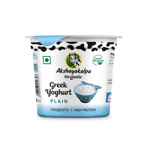 Akshayakalpa Organic Greek Yogurt - Natural Combo  