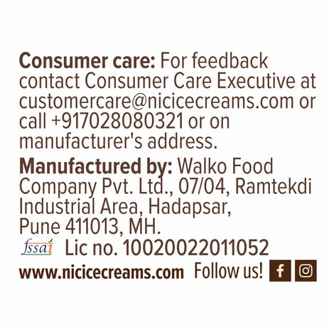 NIC Chocochips Ice Cream Tub