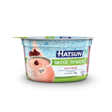 Hatsun Greek Yoghurt Red Cherry