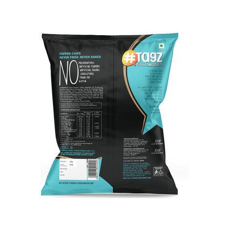 Tagz Popped Potato Chips - Masala Trekkin