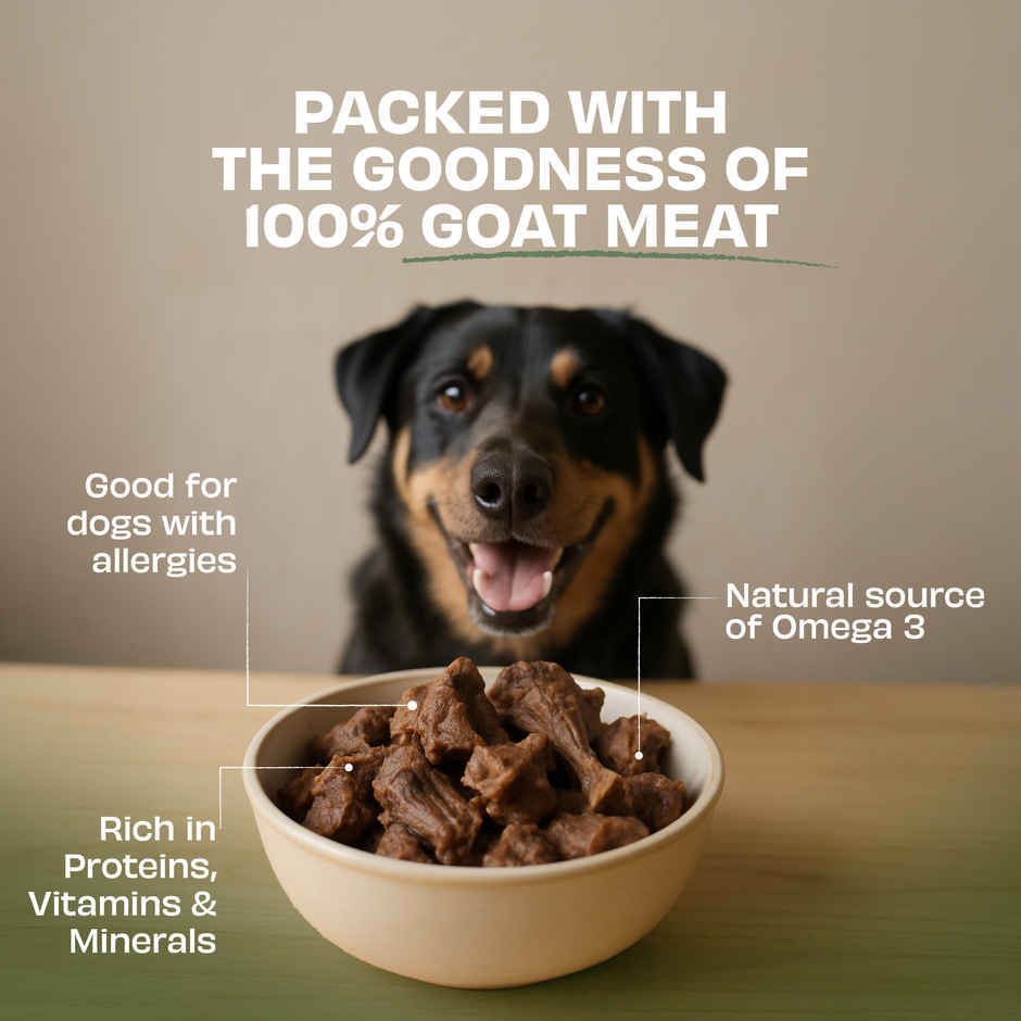 Pawfect Freeze Dried Dog Treats | 100% Natural Goat | Grain Free | Training & Topper