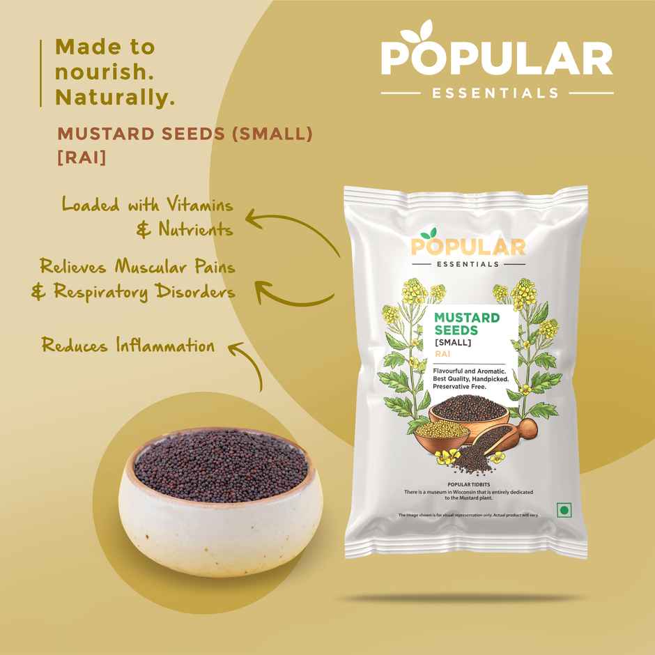 Popular Essentials Mustard Seeds Rai Small Combo