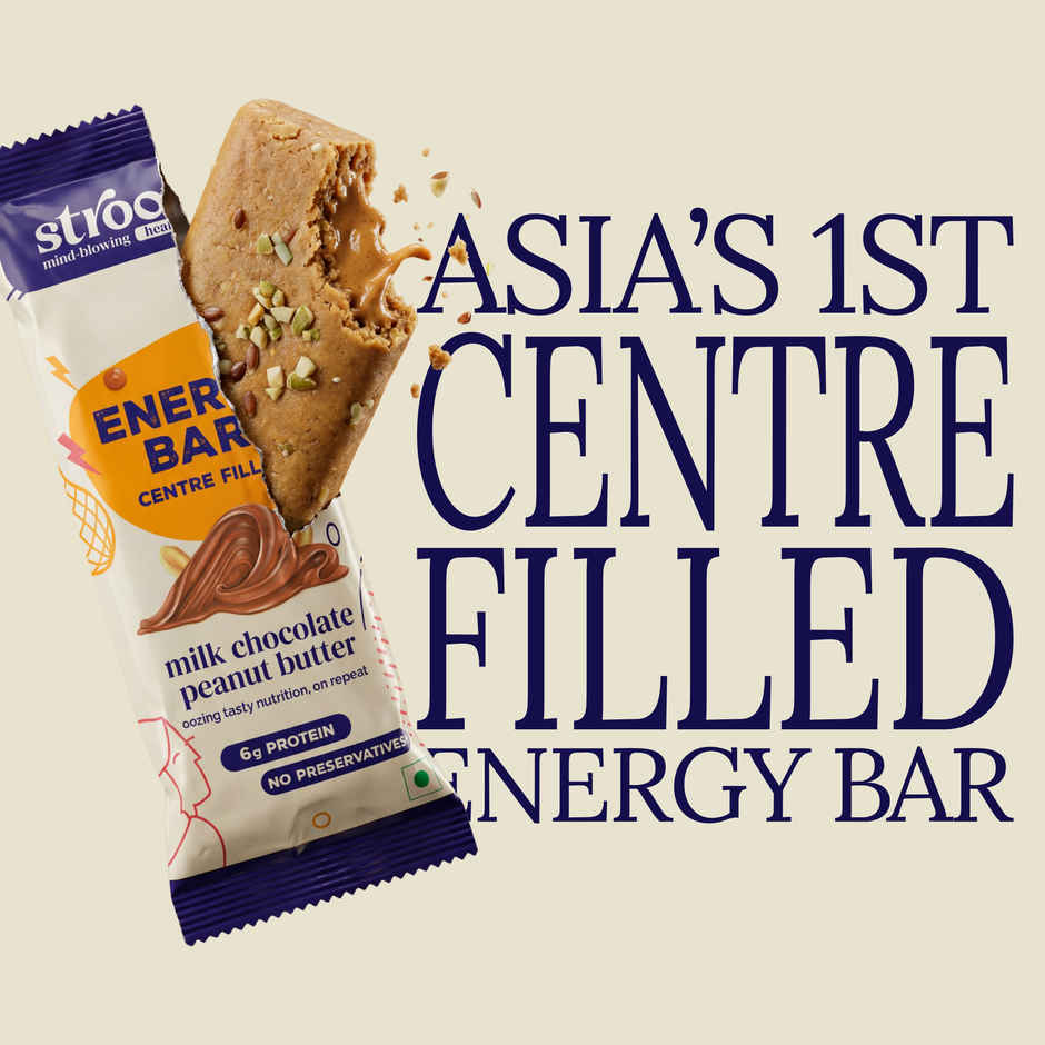 Stroom Milk Chocolate Peanut Butter Energy Bars Combo