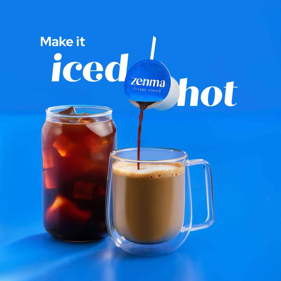 Zenma Frozen Espresso Shots Medium Roast Coffee Pods