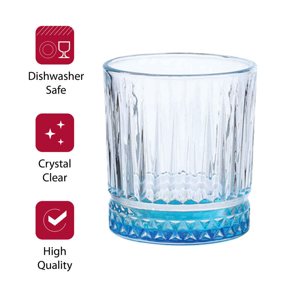 Sanjeev Kapoor Dubai Whisky Coloured Glass - 330 ml