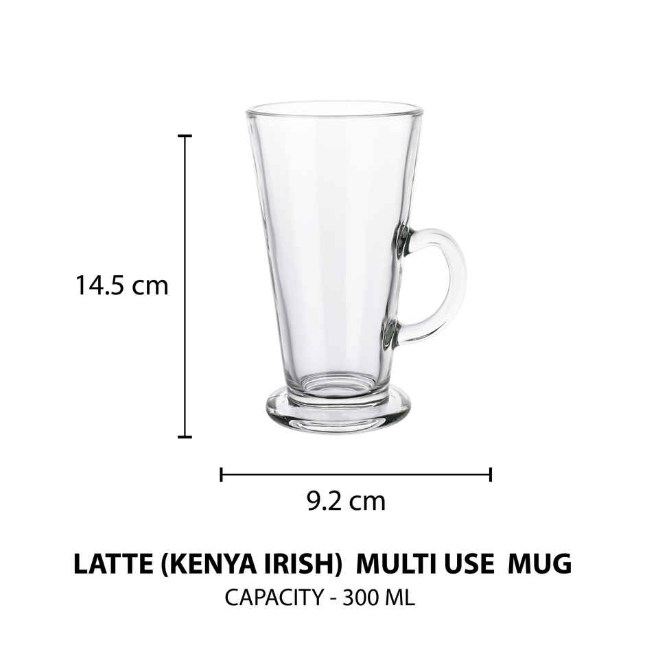 Sanjeev Kapoor Latte (Kenya Irish) Multi Use Mug | 300 ml