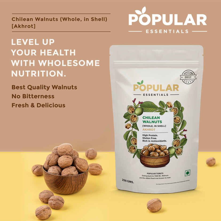 Popular Essentials Walnut Whole