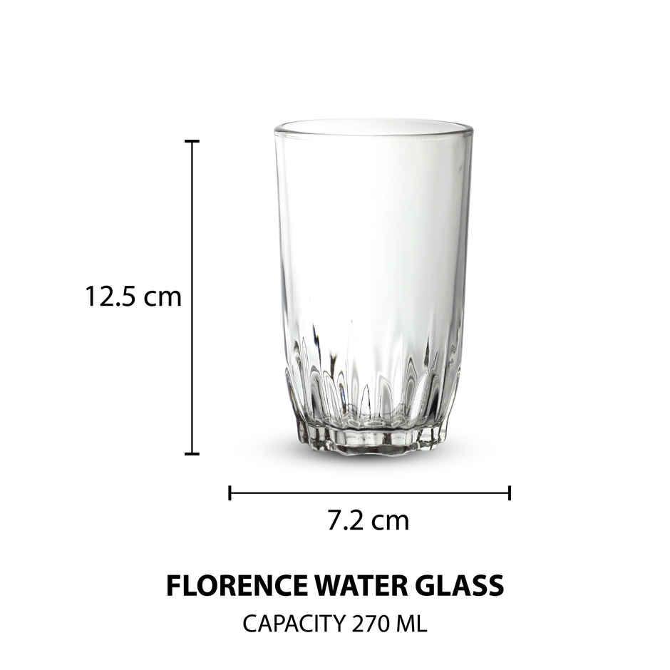 Sanjeev Kapoor Skb3777 Florence Water Glass With Gift Box | 270 ml