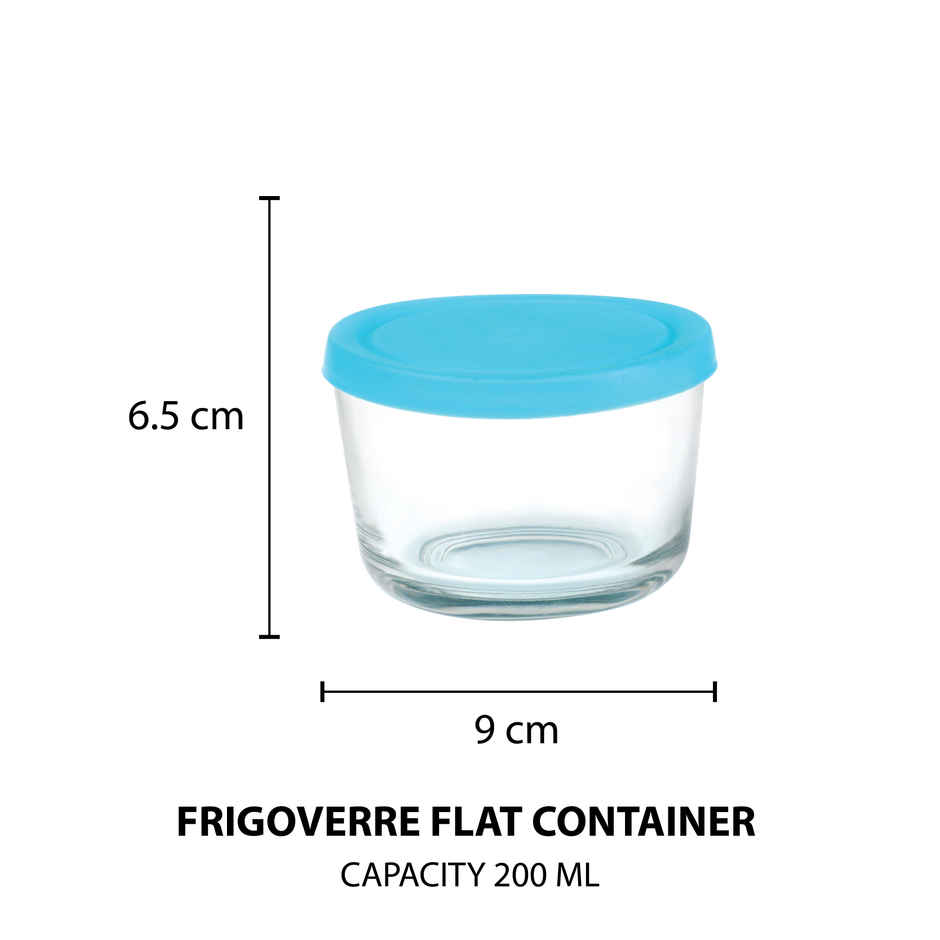 Sanjeev Kapoor Skb3141 Frigoverre Flat Container With Brown Box | 200 Ml