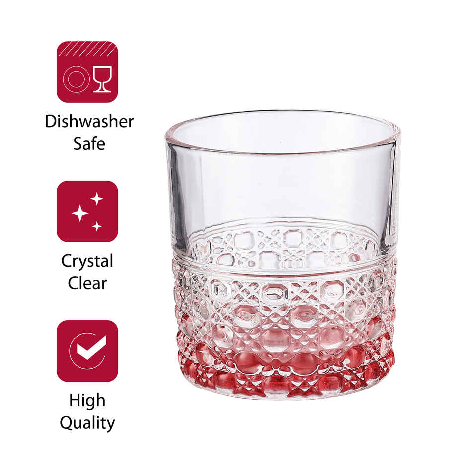 Sanjeev Kapoor Baku Whisky Coloured Glass - 330 ml