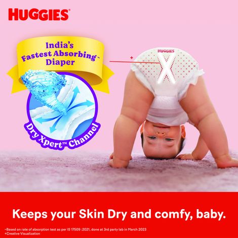 Huggies Wonder Pants Baby Diapers | Pant Style | M | 152 pcs