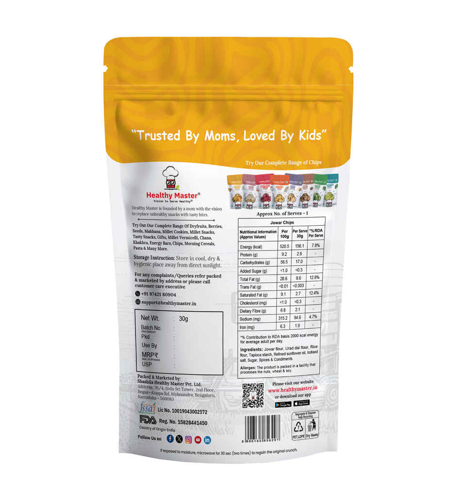 Healthy Master Jowar Chips