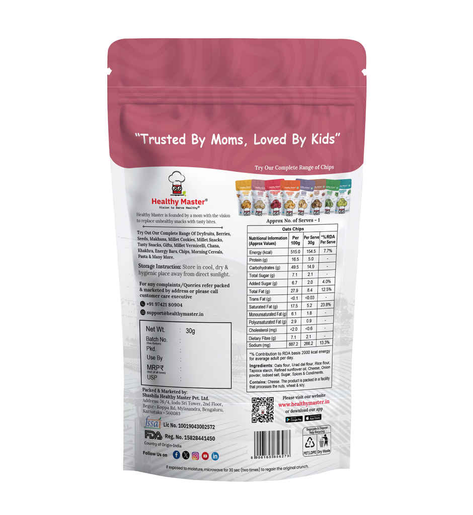 Healthy Master Oats Chips