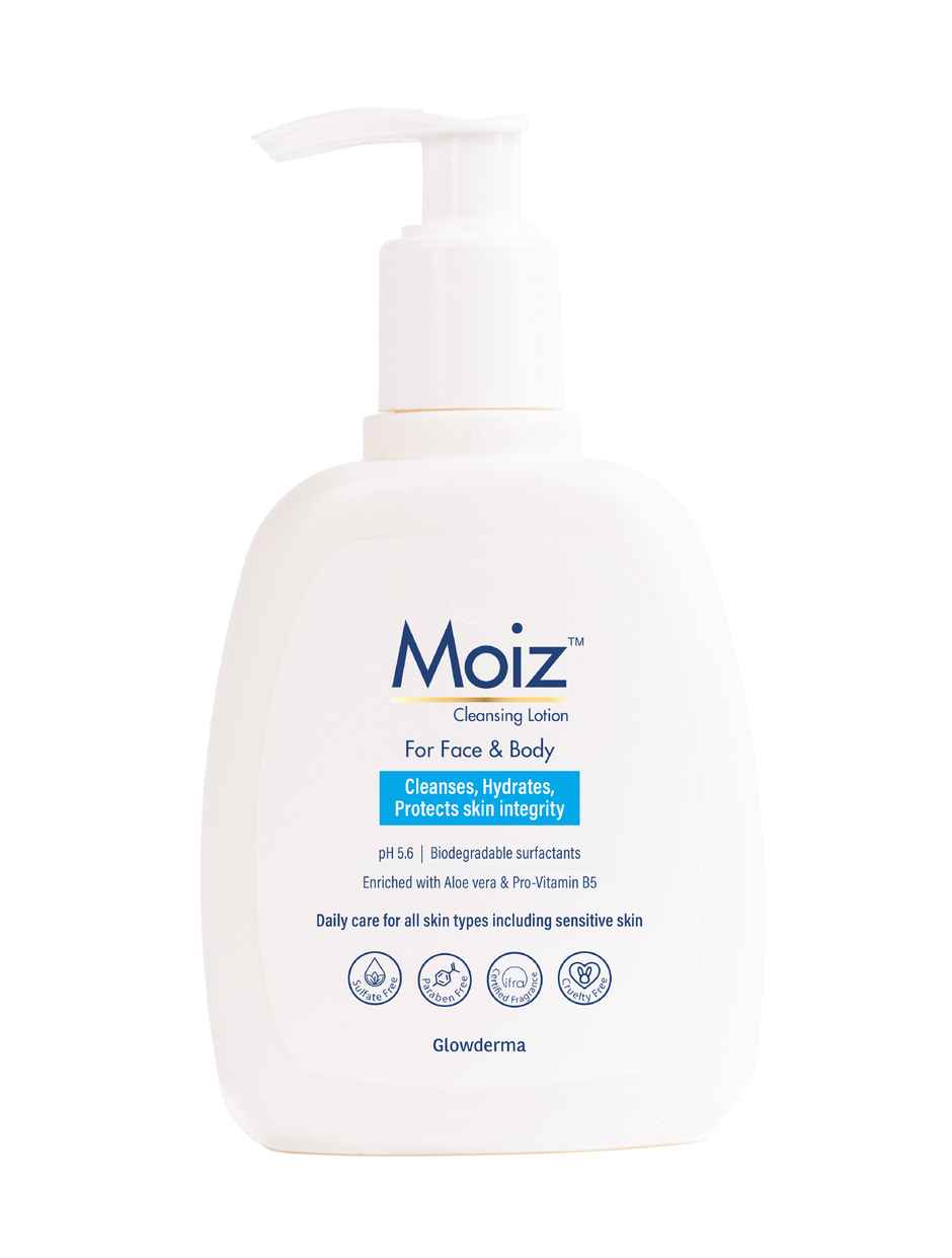 Moiz Cleansing Lotion | Gentle Skin Cleanser