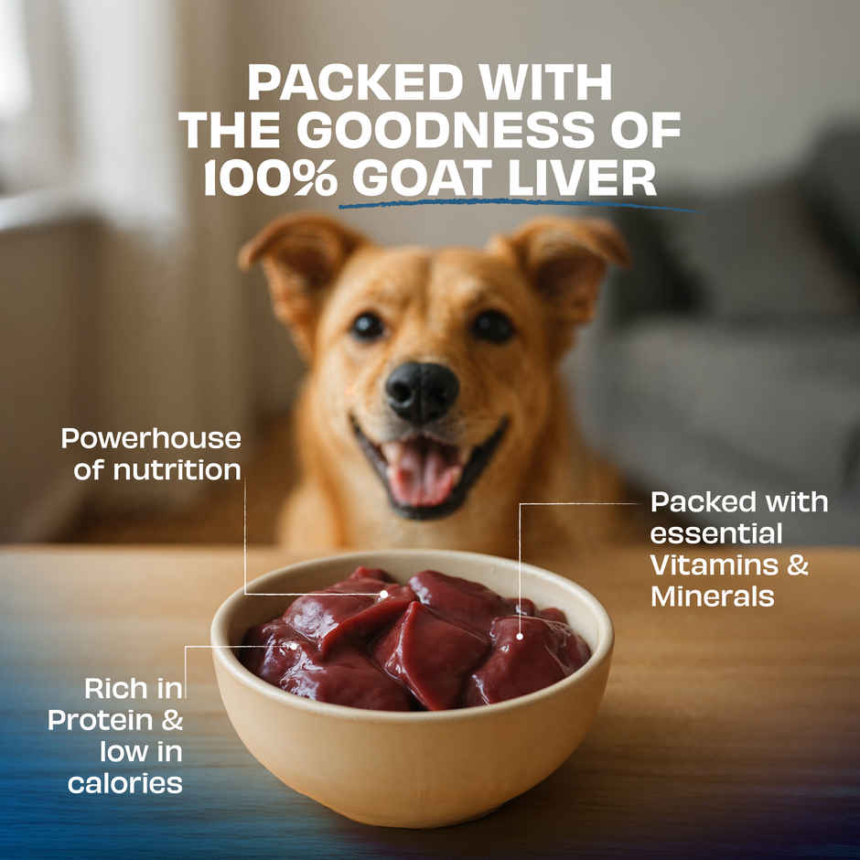 Pawfect Freeze Dried Dog Treats | 100% Natural Goat Liver | Grain Free | Training & Topper