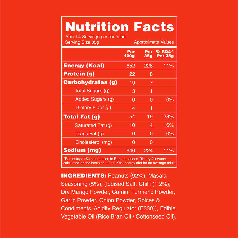 Taali Roasted Masala Peanuts, Premium Quality Bharuchi Nuts, Rich in Protein