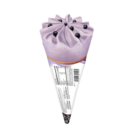 Arun Black Current Icone Ice Cream Cone Combo