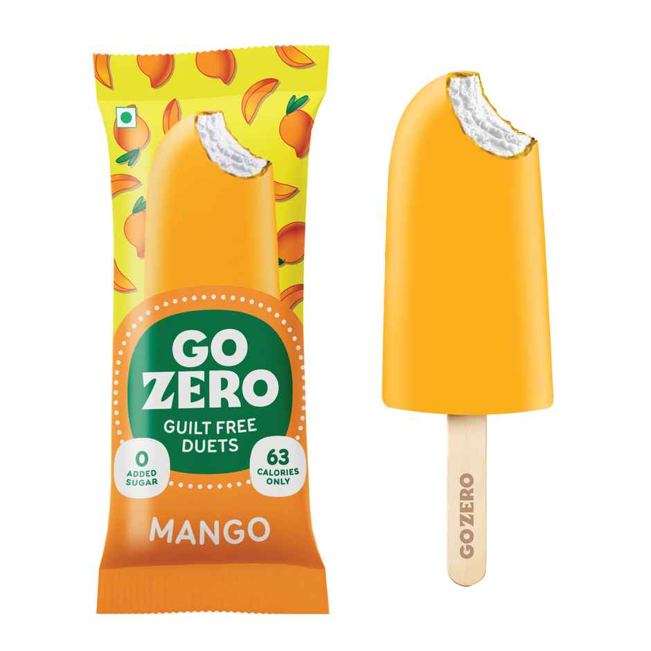 Go Zero Mango Duet Guilt Free Ice Cream Stick