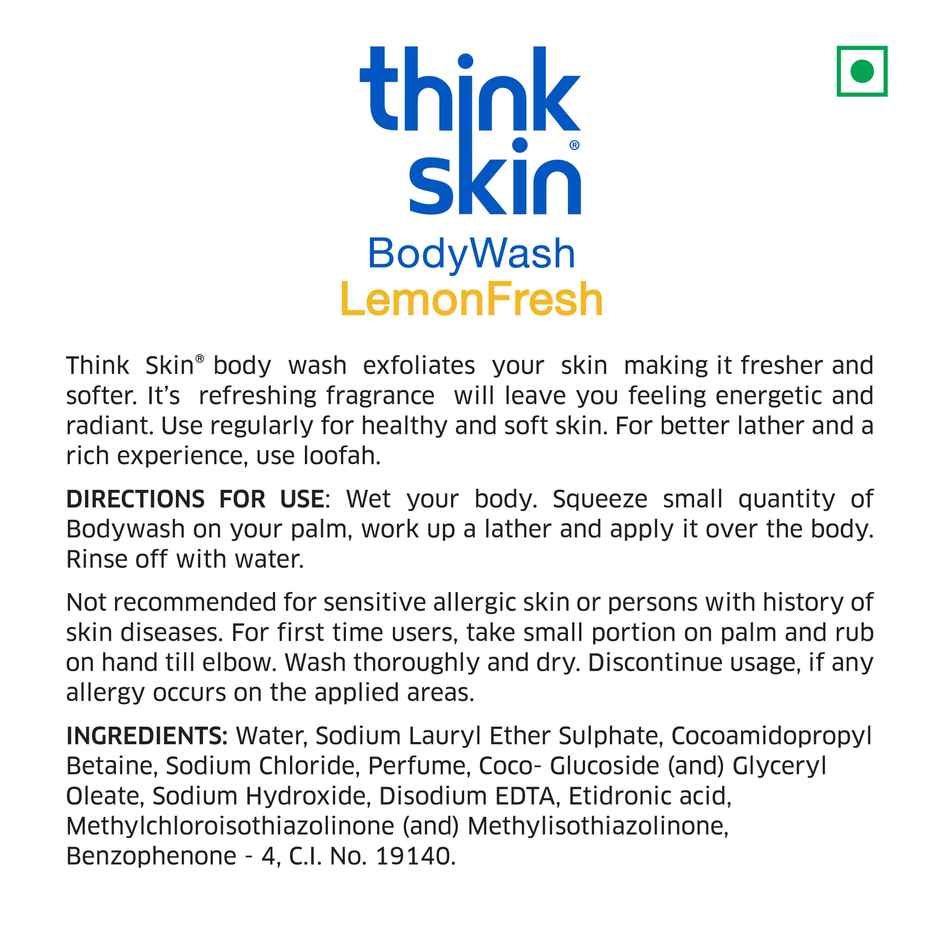 Think skin bodywash lemonfresh 250ml