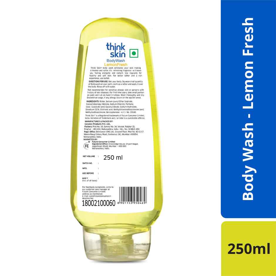 Think skin bodywash lemonfresh 250ml