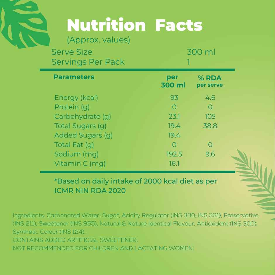Aloha Watermelon and Lime Soft Drink Combo
