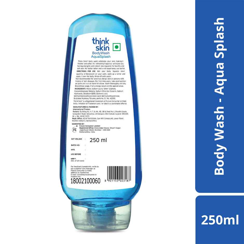 Think skin bodywash Aqua splash 250ml