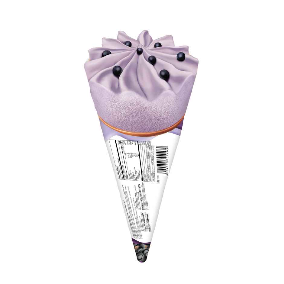 Arun Black Current Icone Ice Cream Cone | Smooth & Enjoyable