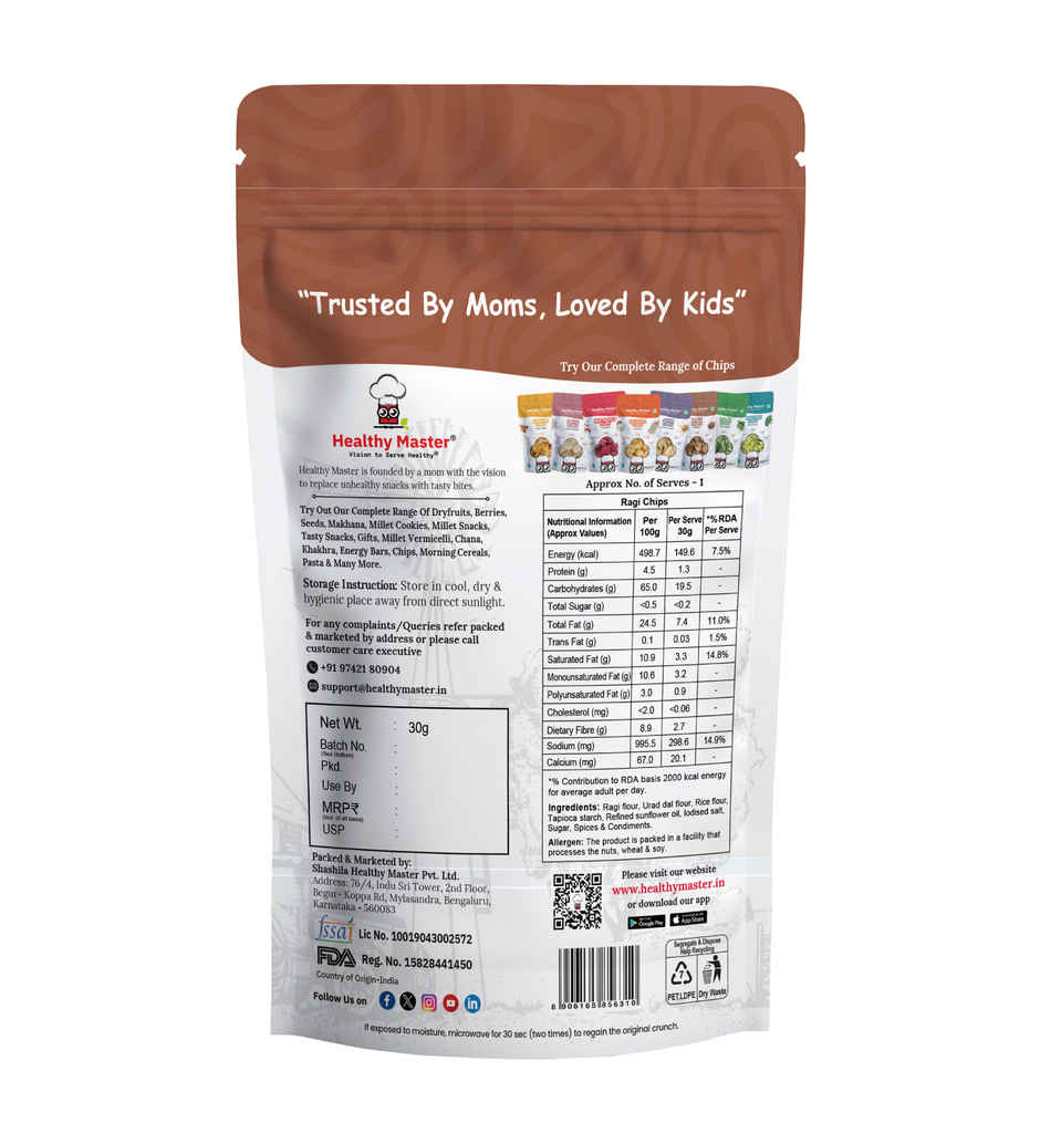 Healthy Master Ragi Chips