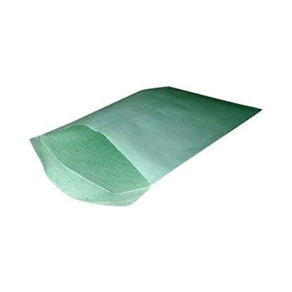 Paperbees A4 Sized Cloth Lined Green Envelope Laminated
