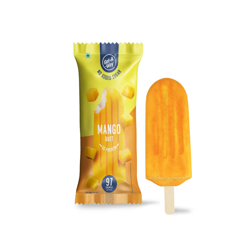 Get- A-Way Mango Duet Guilt Free Ice Cream Stick