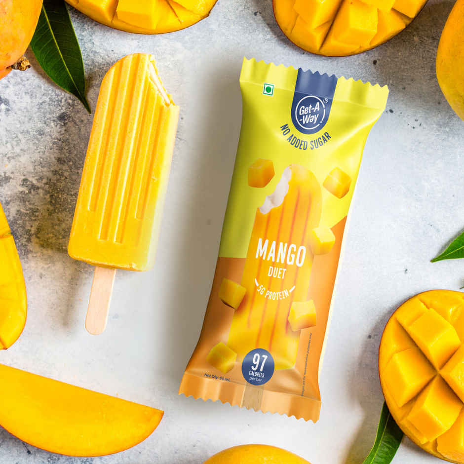 Get- A-Way Mango Duet Guilt Free Ice Cream Stick