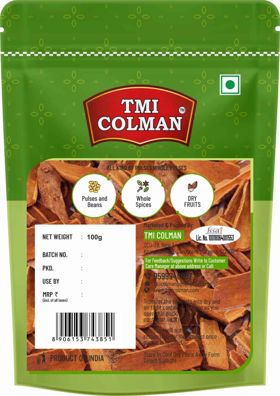 TMI COLMAN Cinnamon