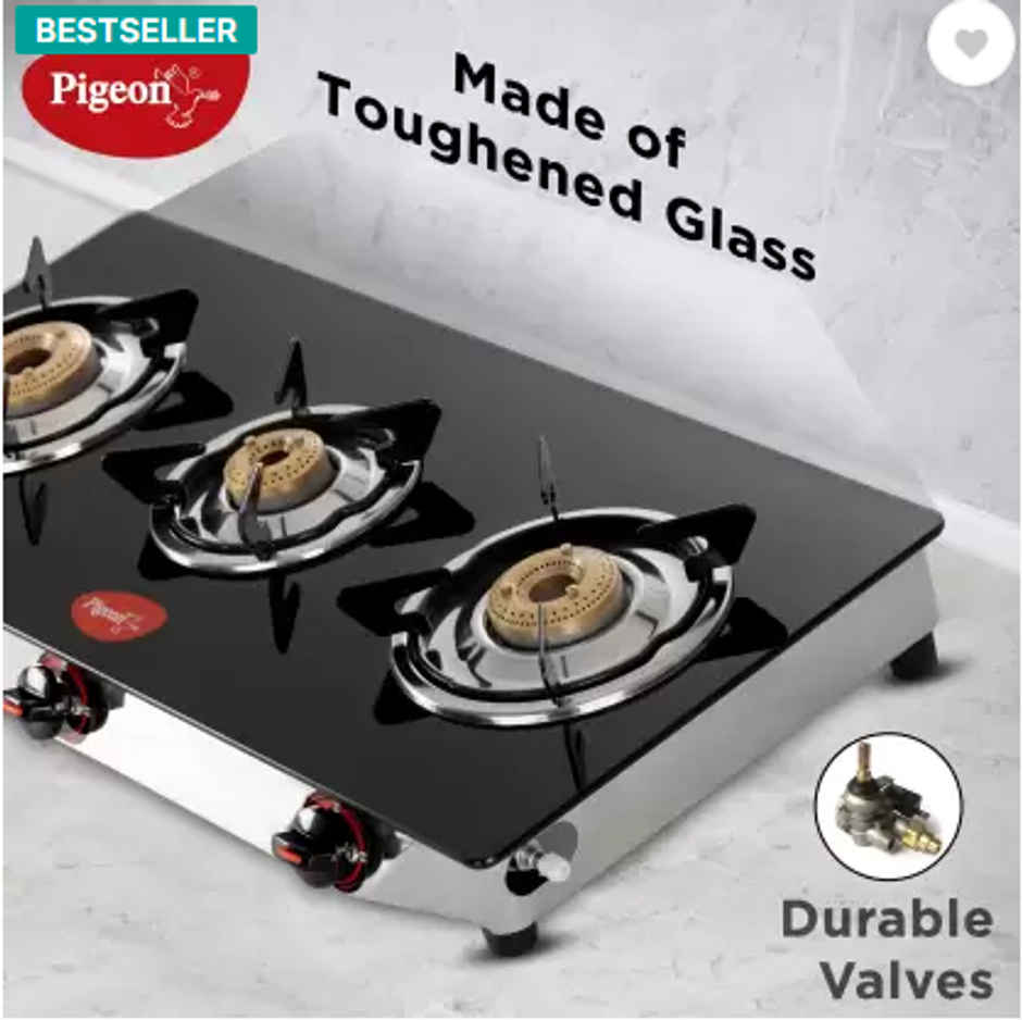 Pigeon Glasstop Special 3Br (Economy)