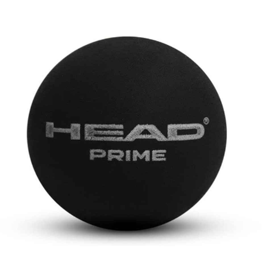 Head Prime Double Dot Rubber Squash Ball | High-Performance Game Ready