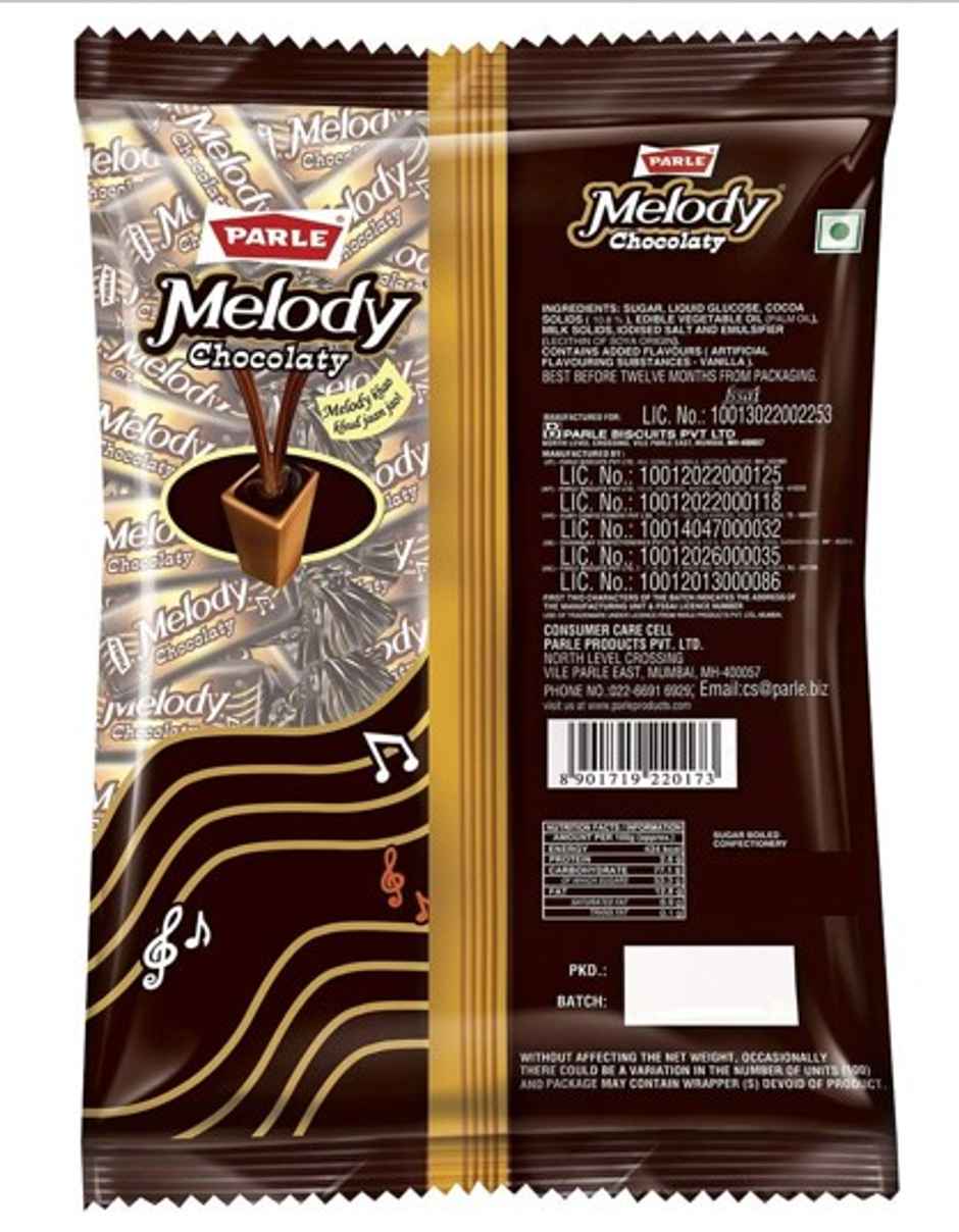 Parle Melody Chocolaty Toffee Combo