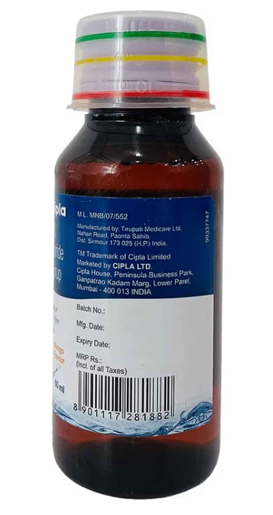 Cheston LS Junior Mango Sugar Free Syrup