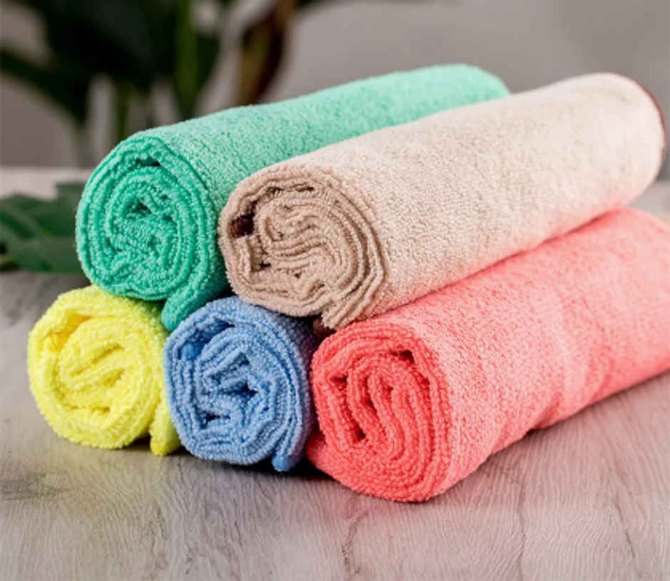 Status Micro Polyester Bath Towel | 70 x 140 Cm | 380 GSM | Assorted