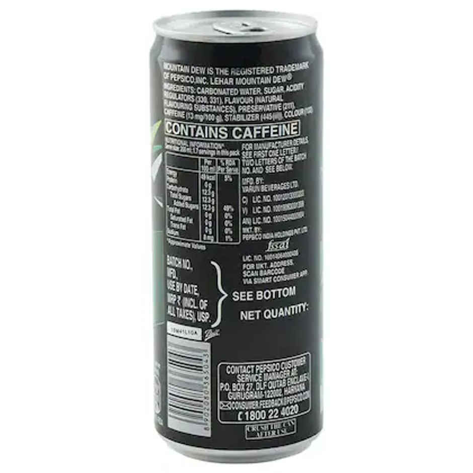 Mountain Dew Lemon Soft Drink