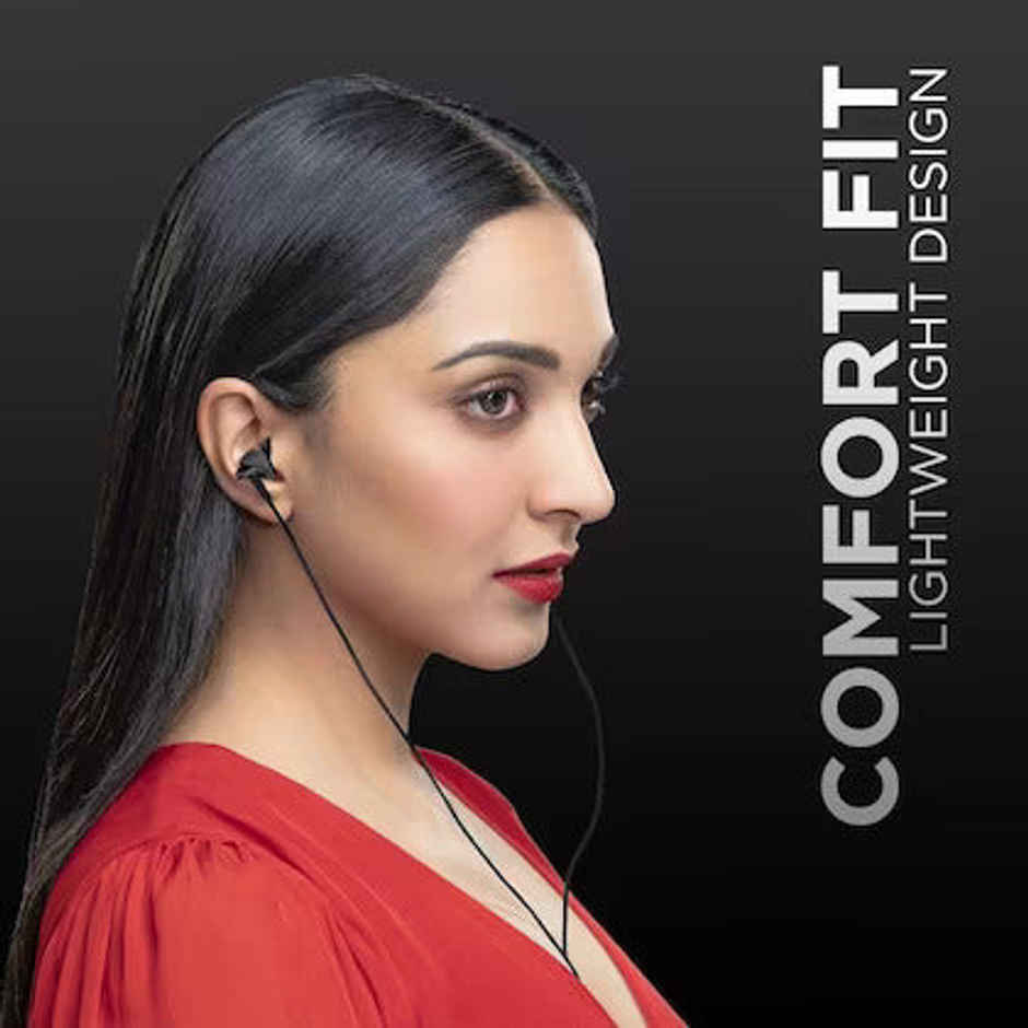 boAt BassHeads 110 in-Ear Wired Earphones with Hawk Inspired Design(White)