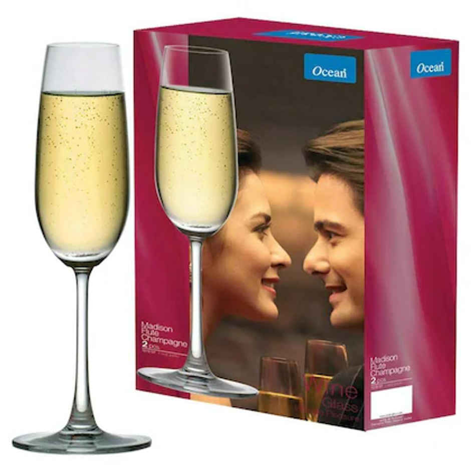 Ocean Madison Champagne Glass | 210 ml | 2 pcs