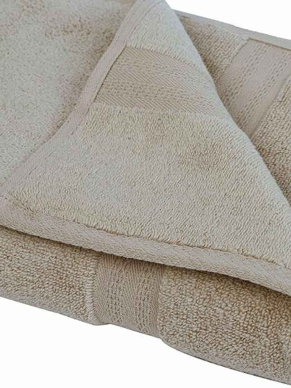 Bianca Face Towel Soft Beige | 500 GSM | - 30cm x 30cm | Pack of 4